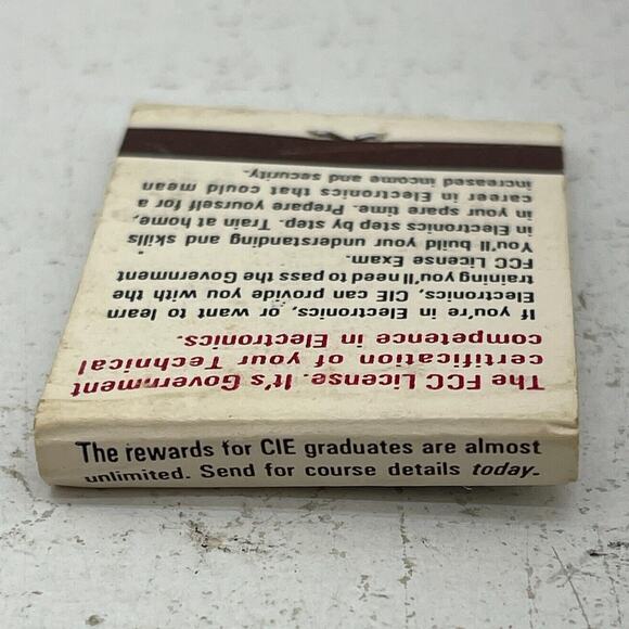Vintage Matchbook CoverIt Says A Lot About You Novelty Match Book Unstruck - Picture 3 of 11
